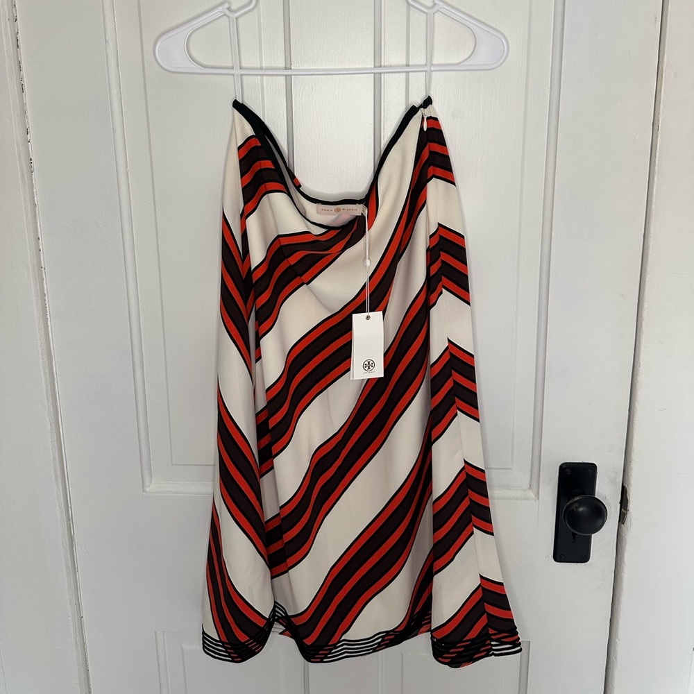 NWT Tory Birch Printed A-Line Skirt